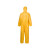 杜邦防化服Tychem2000 防酸碱化学品石油化工实验室TychemC级连体防护服黄色L码1套装