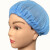 透气网帽男女通用无尘车间防掉头发工厂工作帽帽艾灸浴帽可水洗头套夏 (蓝色)100