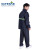 君御（Exsafety）连体雨衣N211-1A带反光条雨衣套装*1藏青色 M