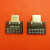 高清HDMI测试母座A型19Pin连接器USB接口镀金公座带PCB板排针 直排针