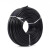 金龙羽 国标铜芯电线电缆多芯多股软线RVV4*4平方电线100米/卷 黑色