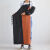 防酸碱工作服防水防油耐酸碱围裙PU水产耐油厨房加大加厚PVC皮工 黑红复合围裙 XS