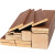 美棠 碳化实木板材 木条 护墙板 户外木方  碳化木1.2cm厚*8.5cm宽 4米长/根   单位：根