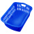和一可塑 HY10 沥水篮 塑料周转筐 分拣筐洗菜筐收纳筐 红色9号570*415*180（2个）