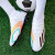 梅西猎鹰世界杯足球鞋男女学生儿童TF碎钉长钉少年官网方ADIDAＳ 灰黑色长钉 32