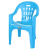 唐澎塑料椅子靠背加厚塑料靠背椅子大排档餐桌椅凳子简约扶手椅沙滩椅 加厚：2张-3张起(每张单价) 颜色