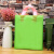 适用于服装店袋子手提袋竖版袋手提袋塑料礼品袋高档定制做设计lo 绿色 25×33 12丝加厚(每包50个)
