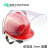 铝支架防冲击有机玻璃透明头盔安全帽打磨防护面罩PC耐高温满 3mm铝合金面罩+ABS安全帽 其他
