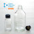 RICH LAB 进口Wheaton刻度培养基瓶透明玻璃试剂瓶密封样品瓶125 250 500ml 透明250ml 无盖（219437）