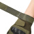 钢米 特种兵战术半指运动户外格斗防滑军迷骑行防晒半截手套 硬0壳真超绿色 XL