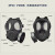 三茂防毒面具五件套(J08型/英S10/97式）自吸过滤式全面罩