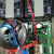 电动卷帘门DC24交直流控制器带储备电源控制箱环形七线变压器 有电池含2支不锈钢遥控手柄
