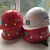 中国建筑安全帽 中建国标abs工地加厚头盔白色帽子玻璃钢八局一局 ABS红色圆形安全帽 默认中
