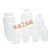大口广口小口细口PE塑料试剂瓶水剂瓶圆瓶样品瓶土样瓶取样瓶 广口300ml