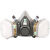 山头林村适配3M防毒面具喷漆专用打农药呼吸防护口罩全面6200防化工业气体 6200七件套(一整套)