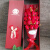 GIFTXD香皂玫瑰花仿鲜花送花33朵玫瑰花情人节礼物送女友送老婆生日礼物 11朵红玫瑰