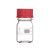 欧冕实验室德国进口肖特透明储酒神器PBT红盖试剂瓶50 100 250 500ml密封PTFE垫片 50ml