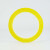 冰禹 警示玛拉胶带 6S划线胶带 桌面定位胶带 黄色10mm*66m/卷（3个起订）BYXT-25