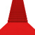 尚美巢品 开业庆典婚庆展会用地垫加厚红色毯一次性地毯宽2米*长10米*1.5mm加厚（拍几件就是累计加米长）