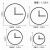 维诺亚中式挂钟客厅家用钟表挂墙上卧室装饰时钟圆形创意无声石英钟 大吉大利(玫瑰金) 8英寸(20厘米直径)