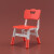 幼儿园儿童椅子靠背家用加厚升降椅小孩宝宝学习防滑小板凳 加厚升降靠背椅（红）