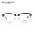 BURBERRY博柏利眼镜框男士时尚眉框巴宝莉光学眼镜架可配近视2359 0BE2359-3001-53 【赠1.60明月镜片】