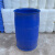 瀚海融科加厚200升塑料桶工地用200公斤法兰桶柴油桶化工废液桶工业大胶桶 8-9成新对半切开单个（半桶） （易清洗）