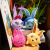 得人如魚（Derenruyu）新款卡通阳光小兔兔公仔娃娃毛绒玩具兔子玩偶 蓝色22厘米 阳光小兔兔
