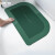 硅藻泥吸水垫卫生间地垫软硅藻土防滑浴室脚垫卫浴厕所地毯  大圆角莫兰迪-松绿灰 40*60cm