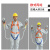 五点式安全带高空作业全身耐磨耐用户外高空作业保险带 欧式丙纶双绳双大钩3米