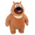 多多堡逆转时空熊出没公仔熊熊乐园帮帮团毛绒玩具娃娃玩偶儿童节礼物 熊大33cm 电影同款