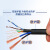 室外4+2芯8芯监控网线带电源一体线网络综合线复合线二合一300米m 4芯0.5铜+2芯1.0铜电线 300m