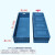 ABDT1.2超长大号码周转运输箱塑料工业胶框长方形水产养殖箱养鱼养龟E EU41017厚外1000*400*180m蓝