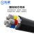 沈津 ZR-VLV22-0.6/1KV-3*70+2*35mm² 国标铝芯铠装阻燃电力电缆 1米