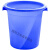 塑料桶加厚水桶储水用带盖大号特大小酵素桶发酵桶大桶 白色带盖80L 装水约82斤