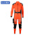 苏识 连体式水域湿式救援服 XXL 橙色 件 1820011