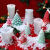 OIMG2023圣诞树香薰蜡烛3D立体仿真松果雪屋硅胶模具慕斯模烘焙用 立体圣诞老人