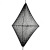 惠世达  船用白昼信号球锚球黑球体圆柱体菱形体单锥双锥标识网状黑信号球  备件 菱形 