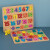 全光辰（quanguangchen）数字母拼图形状儿童早教智力积木质玩具男女孩宝宝配对板 C款)大写字母