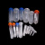 塑料离心管PCR管EP管压盖螺口尖底螺口平底圆底旋盖离心机管0.2/0.5/1.5/2/5/7/10 15ml圆底螺口(100支/包)