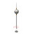 恒立信（Helox）绝缘避雷针单球提前放电防雷接闪器1米2米3米 绝缘型避雷针HOH-DQ 1.5米高 球径250mm