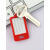 吊牌标识码牌写字号牌牌钥匙扣标记挂牌编牌号能钥匙塑料标签吊牌 红色20个/包带环