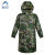 阿力牛 AY-029混绿色连体雨衣 带袖户外徒步雨衣 长款防汛救援雨衣雨披 混绿色长款 L码（170） 
