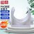铸固 HK-5180 PVC固定水管卡U型鞍型卡 塑料组装迫码 Φ25mm白(100个)