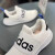阿迪达斯 （adidas）男鞋 2024夏季新款跑步鞋舒适运动鞋网面透气轻便耐磨休闲鞋 HR0349 40