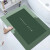 隽然 浴室硅藻泥地垫卫生间地毯吸水脚垫简约防滑速干厕所垫子 绿色长方形4060cm