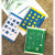 富美高笔记本学科伴侣软面本A7口袋本A6A5笔记本前袋记事本多色可选B5尺寸学生用办公用 B5绿色（70页）