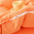 浪莎（LangSha）纯棉被套单件180x200x230双人被罩全棉150x200宿舍单人1.8米被单 爱玛橙 单被套150x200cm