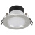 NVC 雷士照明 LED射灯客厅背景墙嵌入式筒灯 NLED9154 10W-4000K 34LED（三段调光） 常规配置砂银筒灯