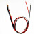 KTYLPTC电机绕组温度传感器用于伺服电机轴承测温探头 KTY84-130(引线长1.3M)红黑